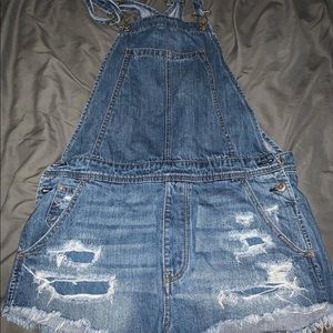 American Eagle overalls